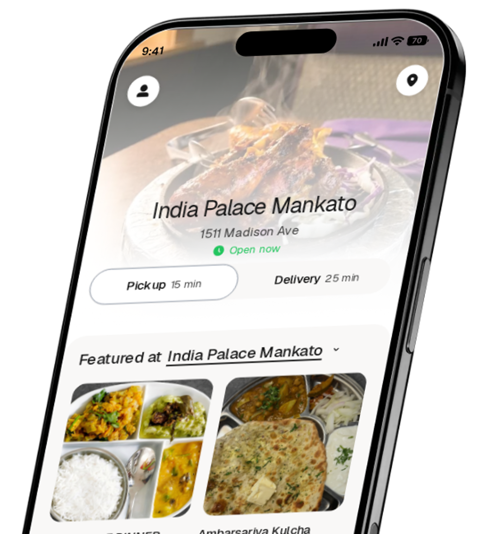 India Palace Mankato app preview