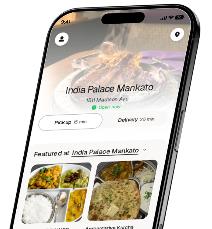 India Palace Mankato app preview
